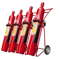 Bình chữa cháy xe đẩy Co2 - 24kg